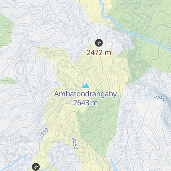 Map of Ambatondrangahy