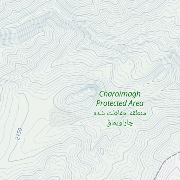 Map of Kūh-e Qīzīl Qīyeh