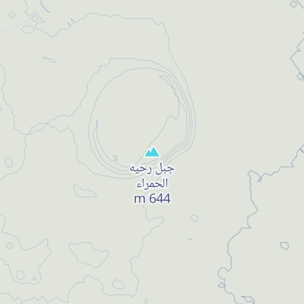 Map of جبل رحيه الحمراء