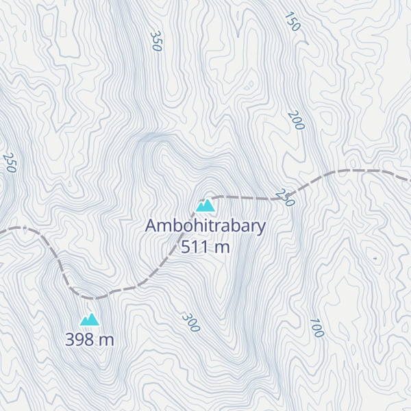 Map of Ambohitrabary
