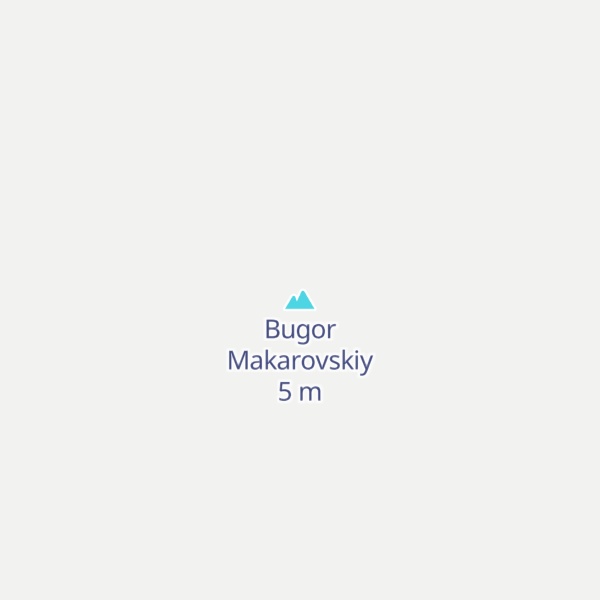 Map of Bugor Makarovskiy