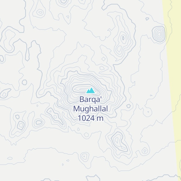 Map of Barqa' Mughallal