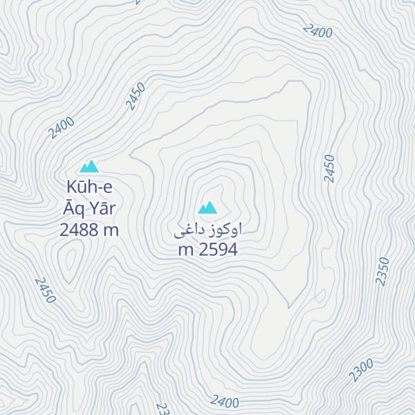 Map of اوکوز داغی