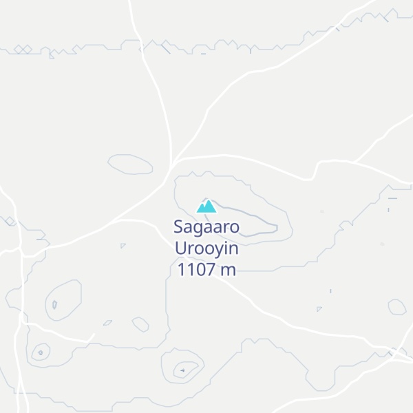 Map of Sagaaro Urooyin