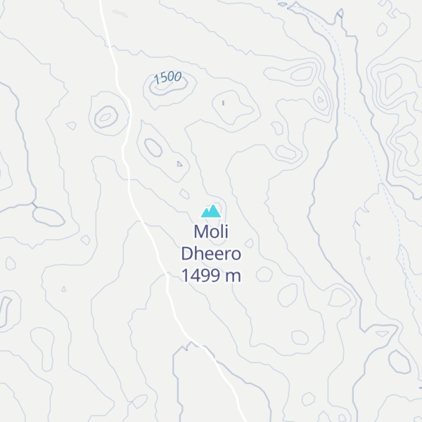 Map of Moli Dheero
