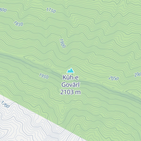 Map of Kūh-e Govārī