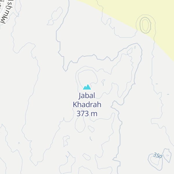 Map of Jabal Khadrah