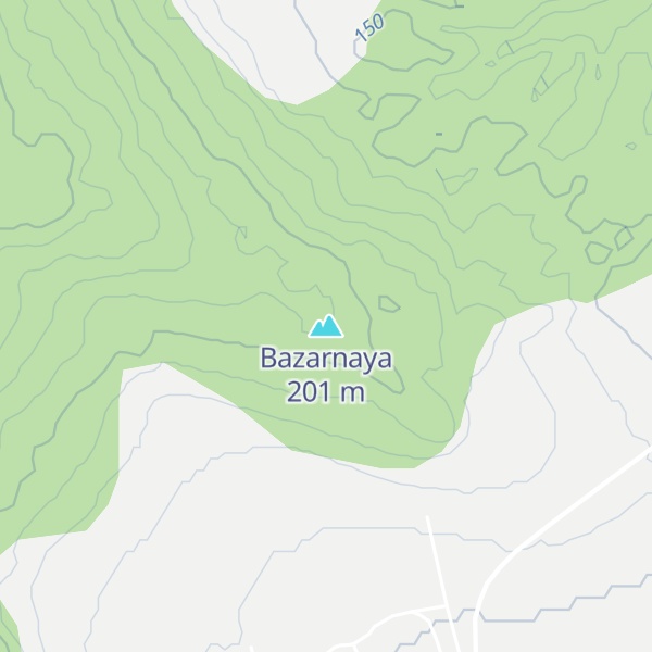 Map of Bazarnaya