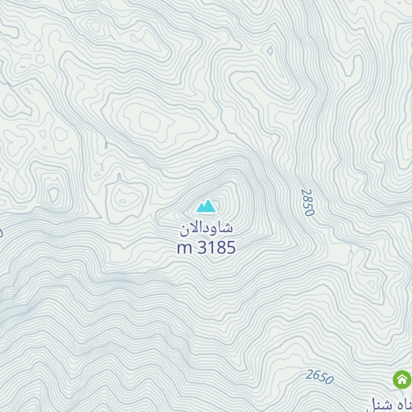 Map of شاودالان