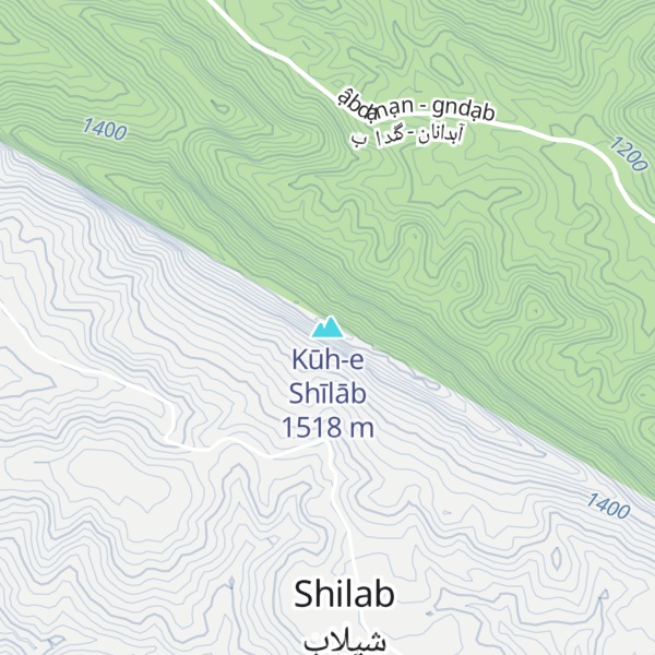 Map of Kūh-e Shīlāb