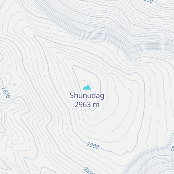 Map of Shunudag