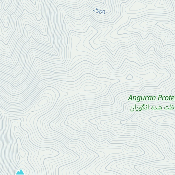 Map of Kūh-e Şandūq Sandarān