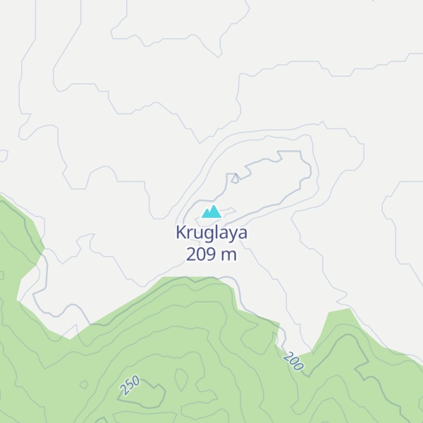 Map of Kruglaya