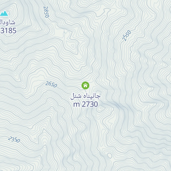Map of جانپناه شنل