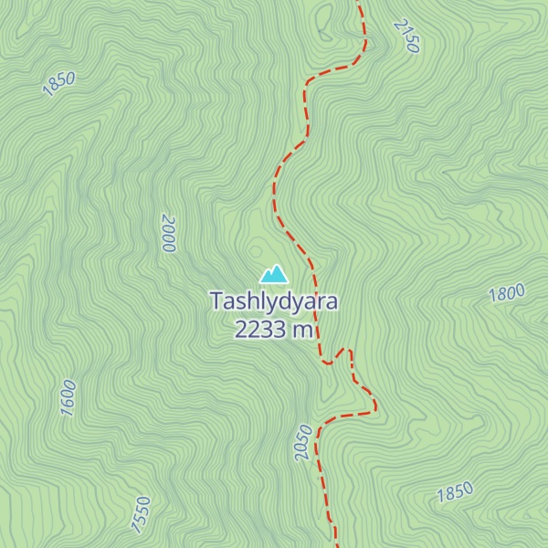 Map of Tashlydyara