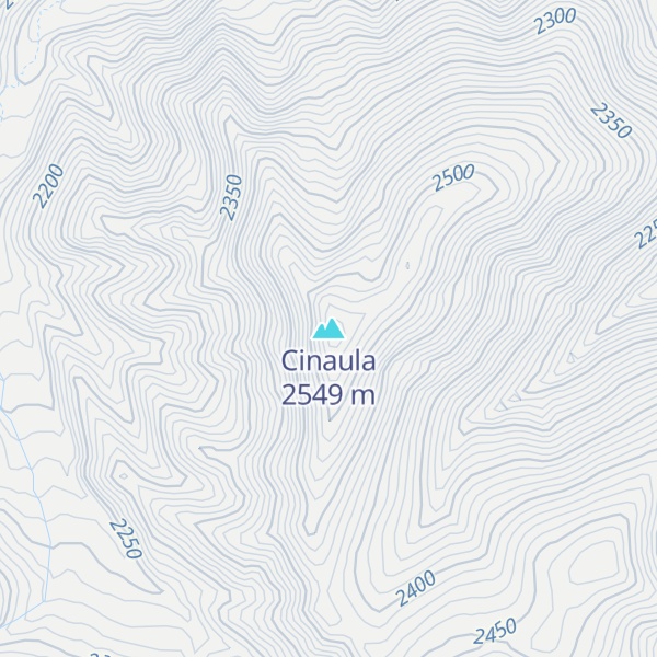 Map of Cinaula