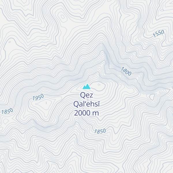 Map of Qez Qal‘ehsī