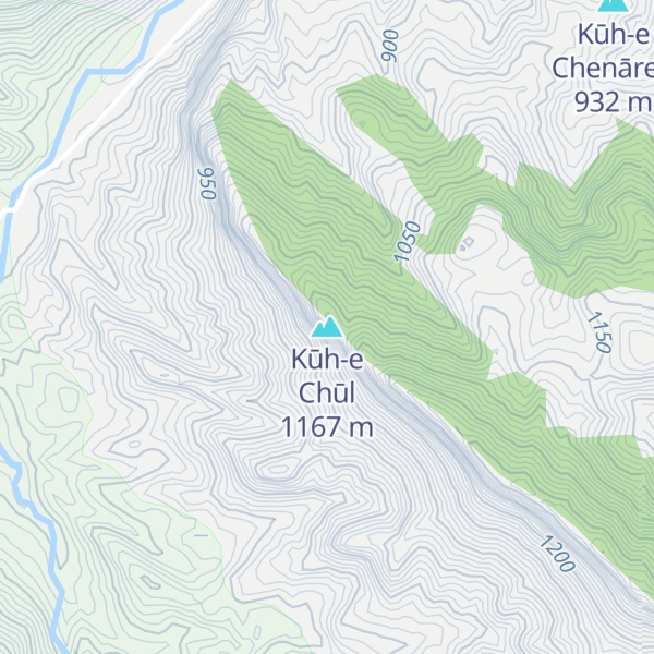 Map of Kūh-e Chūl