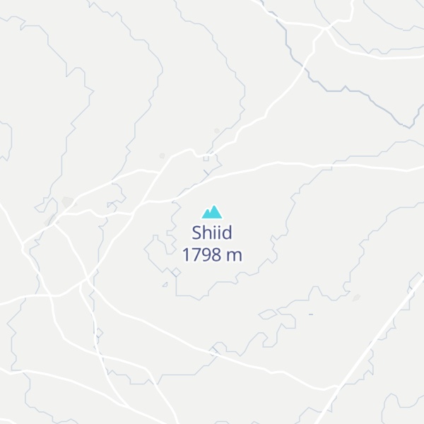 Map of Shiid