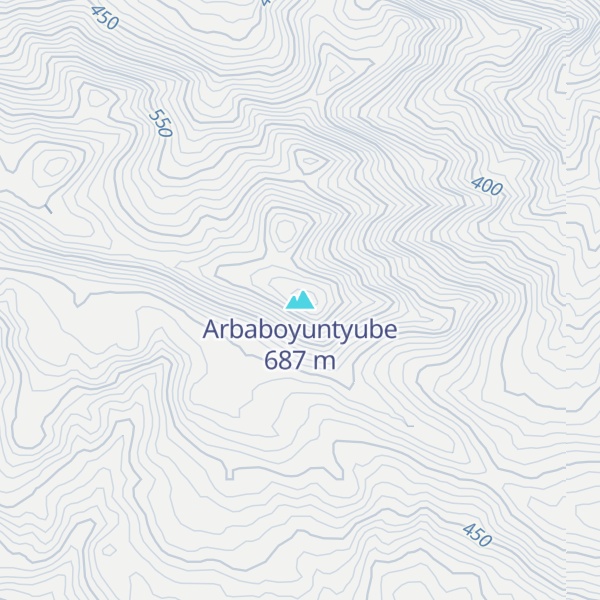 Map of Arbaboyuntyube