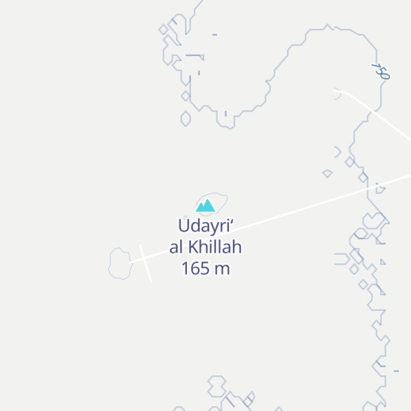 Map of Udayri‘ al Khillah
