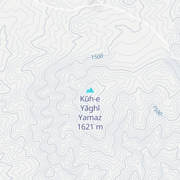 Map of Kūh-e Yāghī Yamaz