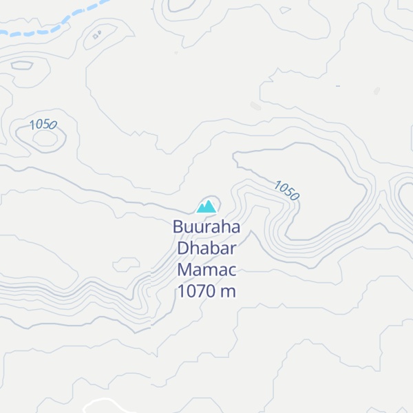 Map of Buuraha Dhabar Mamac