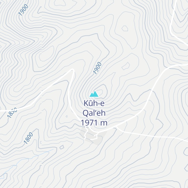 Map of Kūh-e Qal‘eh