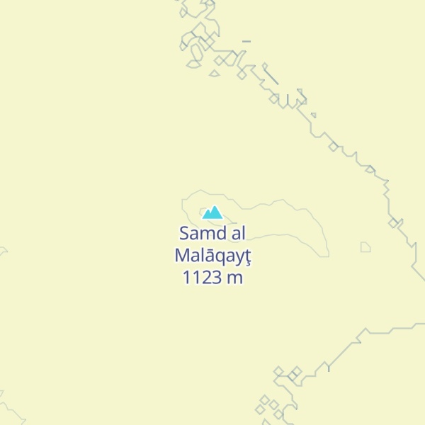 Map of Samd al Malāqayţ