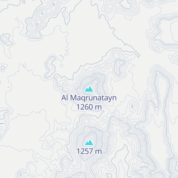 Map of Al Maqrunatayn