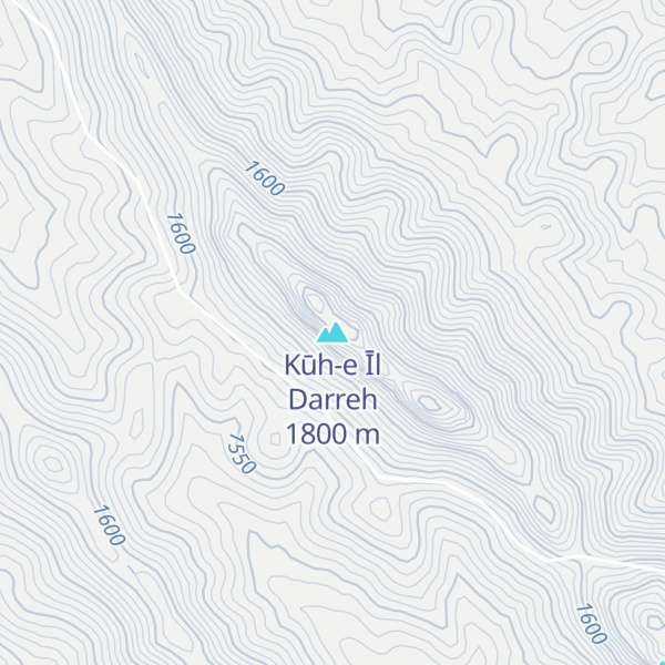 Map of Kūh-e Īl Darreh