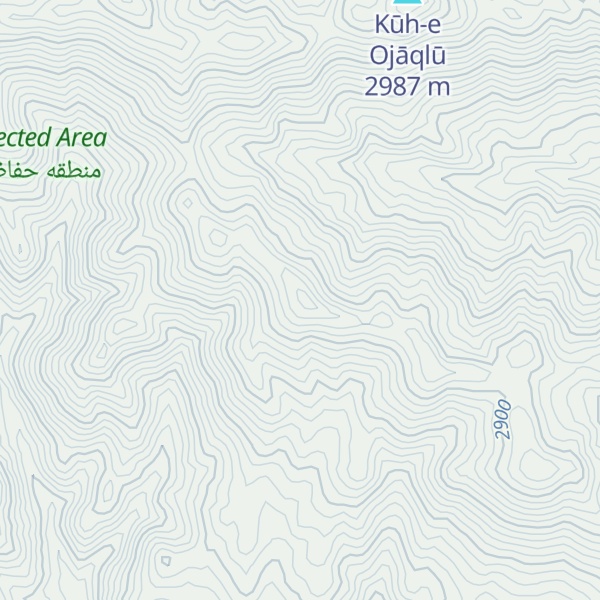 Map of Kūh-e Goshāyūrd