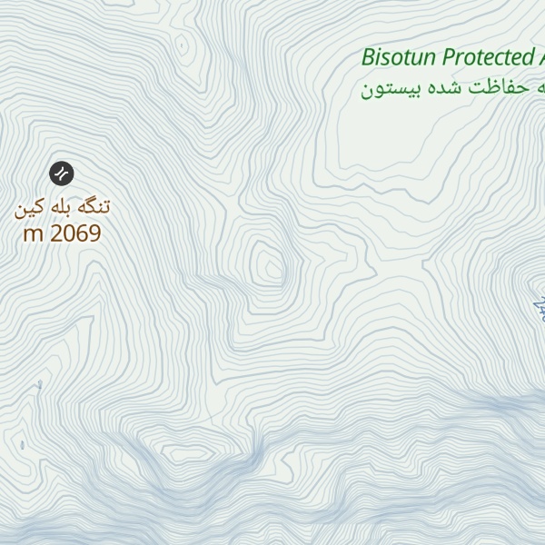 Map of Kūh-e Nojūbarān