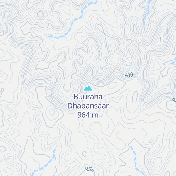Map of Buuraha Dhabansaar