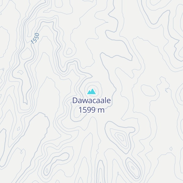 Map of Dawacaale