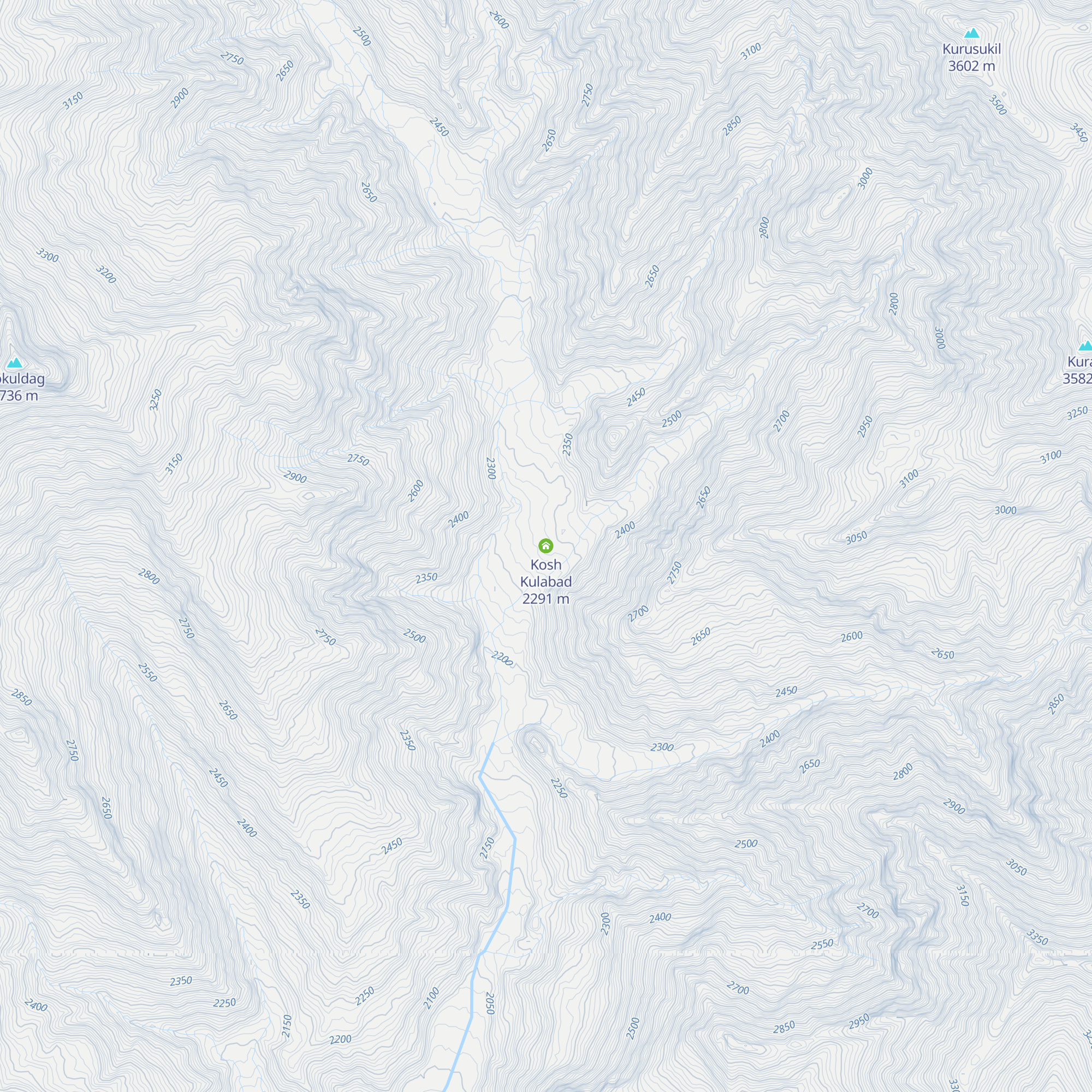 Kosh Kulabad map