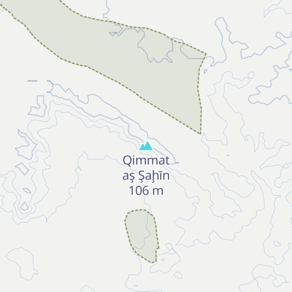 Map of Qimmat aş Şaḩīn