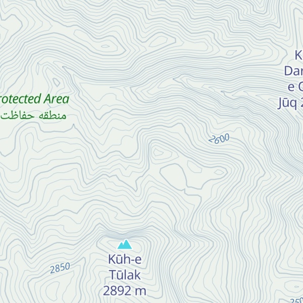 Map of Kūh-e Chāy Yūrdī