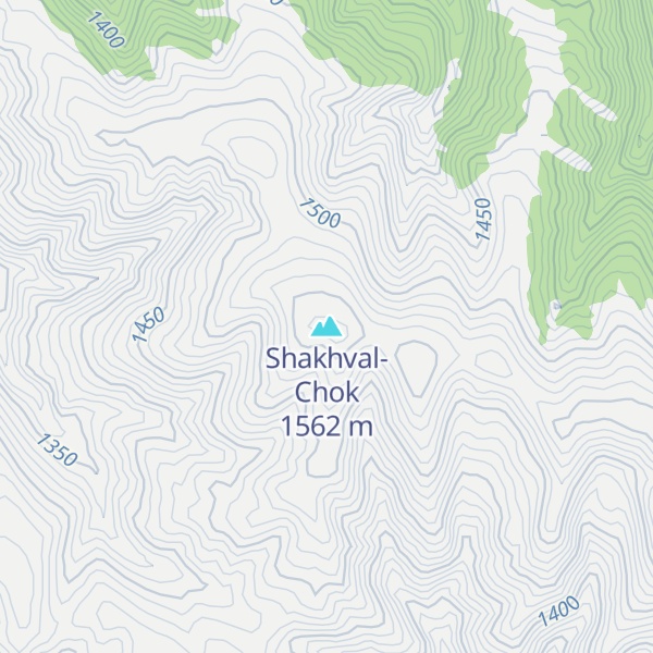 Map of Shakhval-Chok