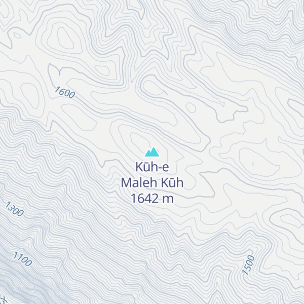 Map of Kūh-e Maleh Kūh