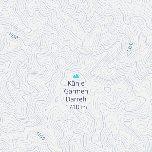 Map of Kūh-e Garmeh Darreh