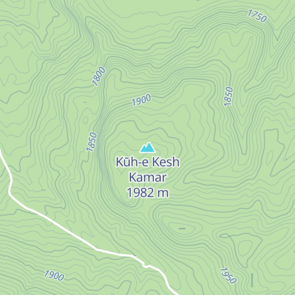 Map of Kūh-e Kesh Kamar