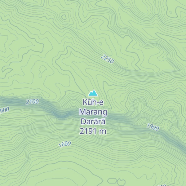 Map of Kūh-e Marang Darārā