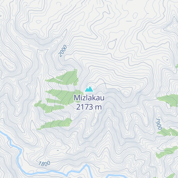 Map of Mizlakau