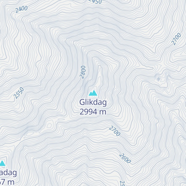 Map of Glikdag