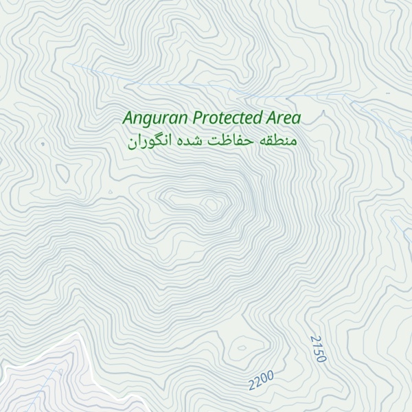Map of Kūh-e Tūzalī