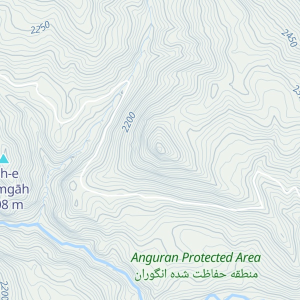 Map of Kūh-e Kaltakeh