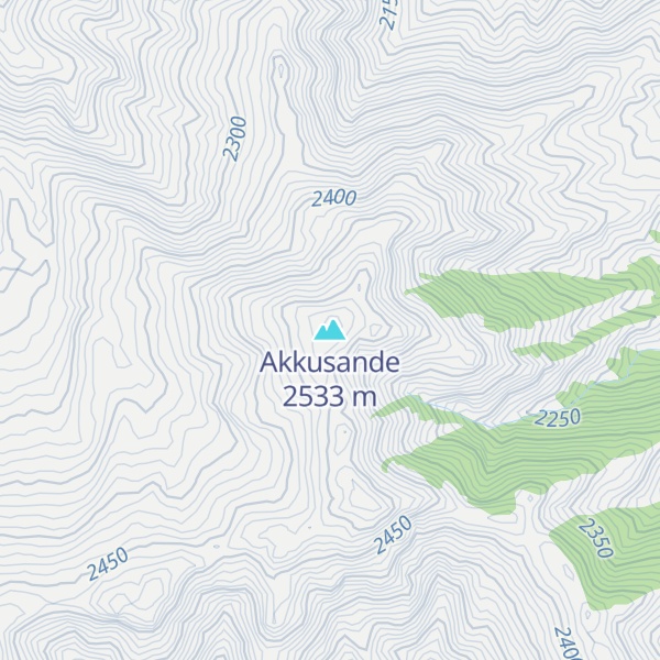Map of Akkusande