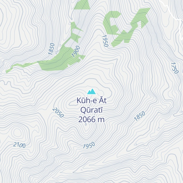 Map of Kūh-e Āt Qūratī
