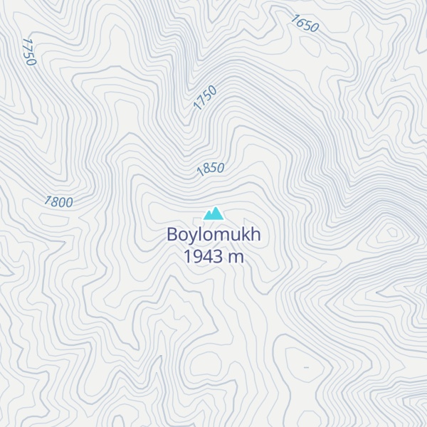 Map of Boylomukh